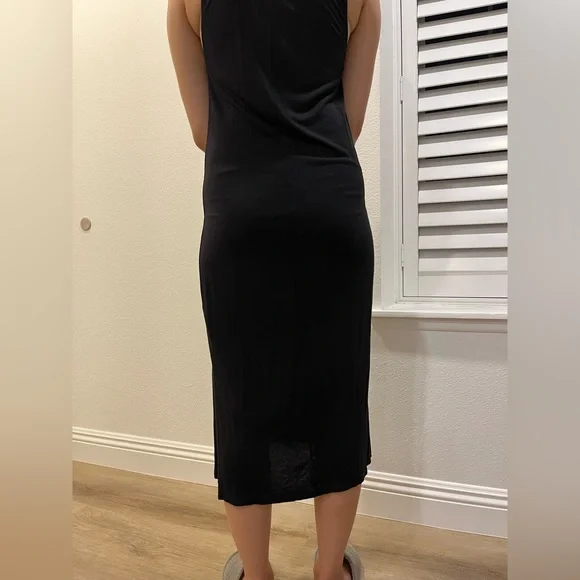 H&M Black Midi Dress - Picture 3 of 3